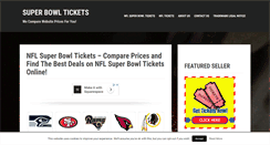 Desktop Screenshot of nflsuperbowltickets.net